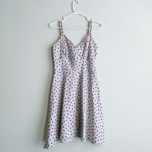 Vintage Handmade Strawberry Dress